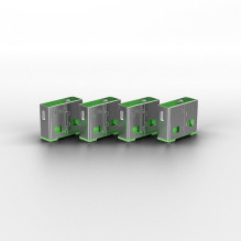 LINDY USB A tipo prievadas užrakinamas 4xGreen raktu LINDY USB A tipo prievadas užrakinamas 4xGreen raktu