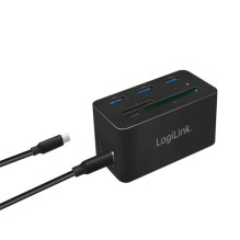 LogiLink 10-in-1 USB-C docking station / replikator (UA0370) LogiLink 10-in-1 USB-C docking station / replikator (UA0370)