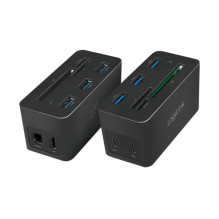Stotis / replikatorius LogiLink 10w1 USB-C (UA0370) Stotis / replikatorius LogiLink 10w1 USB-C (UA0370)