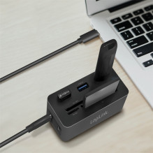 LogiLink 10-in-1 USB-C docking station / replikator (UA0370) LogiLink 10-in-1 USB-C docking station / replikator (UA0370)