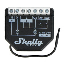 Shelly Qubino WAVE 2PM Smart switch Black