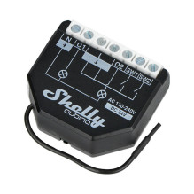 Shelly Qubino WAVE 2PM Smart switch Black