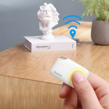 Baseus Home Intelligent T2 mini belaidis raktų pakabukas ir kitų daiktų ieškiklis White (ZLFDQT2-02) Baseus Home Intelligent T2 mini belaidis raktų pakabukas ir kitų daiktų ieškiklis White (ZLFDQT2-02)