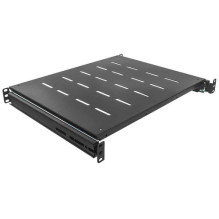 INTELLINET lentyna 1HE 483x800mm iki 35kg ištraukiama juoda INTELLINET lentyna 1HE 483x800mm iki 35kg ištraukiama juoda