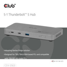 CLUB3D CSV-2563 USB centrmezgls un koncentrators