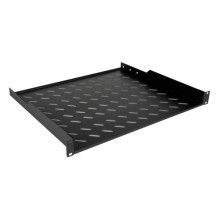 Equip 19" fiksēta plaukta plaukts serveru skapjiem 40cm 1U Black Equip 19" fiksēta plaukta plaukts serveru skapjiem 40cm 1U Black