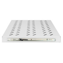DIGITUS plaukts 1HE 30x483x385mm līdz 25kg pelēks izvelkams