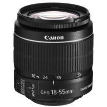 Canon EF-S 18-55mm f/ 3.5-5.6 IS II - In a white box (white box)