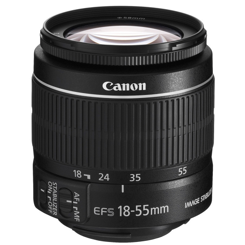 Canon EF-S 18-55mm f/ 3.5-5.6 IS II - In a white box (white box)