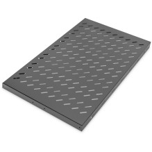 DIGITUS plaukts 1HE 44x486x770mm līdz 50kg Black DIGITUS plaukts 1HE 44x486x770mm līdz 50kg Black
