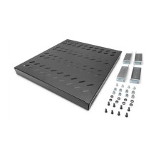 DIGITUS lentyna 1HE 44x482x500-780mm iki 50kg Juodas kintamasis DIGITUS lentyna 1HE 44x482x500-780mm iki 50kg Juodas kintamasis