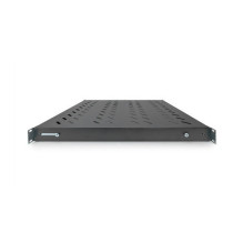 DIGITUS plaukts 1HE 44x482x500-780mm līdz 50kg Black variabla DIGITUS plaukts 1HE 44x482x500-780mm līdz 50kg Black variabla