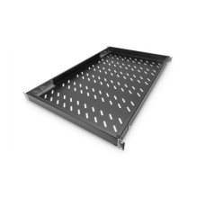 DIGITUS lentyna 1HE 44x482x700-1180mm iki 50kg Juoda skardinė DIGITUS lentyna 1HE 44x482x700-1180mm iki 50kg Juoda skardinė