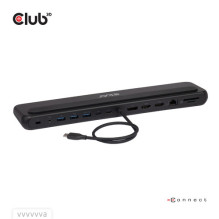 Club3D USB-C prijungimo stotelė 12v1, 2xHDMI, 1xDP, 2xUSB-C, 3xUSB, 1xRJ45, 1x3.5mm8