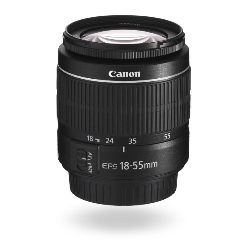 Canon EF-S 18-55mm f/ 3.5-5.6 III - In a white box (white box)