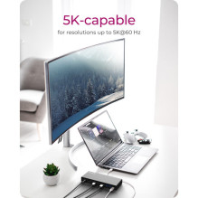 Stacija / replikators Icy Box DK2245AC USB-C (60658) Stacija / replikators Icy Box DK2245AC USB-C (60658)