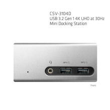 Stacija / replikators Club 3D SenseVision 4K Mini dokstacija USB 3.0 (CSV-3104D)