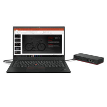 Lenovo ThinkPad universāls USB-C dokstacija / replikators (40AY0090EU) Lenovo ThinkPad universāls USB-C dokstacija / replikators (40AY0090EU)