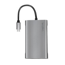 Stotis / replikatorius LogiLink USB-C 10w1 (UA0383) Stotis / replikatorius LogiLink USB-C 10w1 (UA0383)