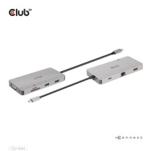 Stotis / replikatorius Club 3D USB-C (CSV-1594) Stotis / replikatorius Club 3D USB-C (CSV-1594)