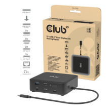 Club3D USB-C 12in1-Dock...