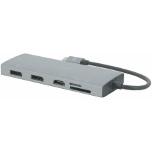 Dokstacija Mobilis Mobilis 020028 vadu USB 3.2 Gen 1 (3.1 Gen 1) Type-C Grey Dokstacija Mobilis Mobilis 020028 vadu USB 3.2 Gen 1 (3.1 Gen 1) Type-C Grey