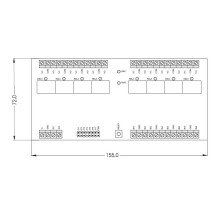 Ekspander įėjimui / išėjimui ROGER XM-8DR-BRD Ekspander įėjimui / išėjimui ROGER XM-8DR-BRD