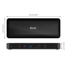 Station / Replicator Club 3D Club3D Docking Station 16v1 ThunderBolt 4, (2xThunderbolt, 3xDP, 2xHDMI, 3xUSB, RJ45, SD-TF