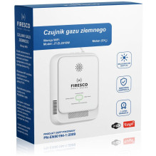 Dujų jutiklis Firesco JT-ZL2010W su WiFi Tuya programa