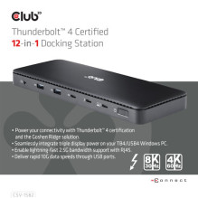 Station / Replicator Club 3D 12-in-1 Thunderbolt 4 (CSV-1582)