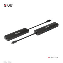 Stotis / replikatorius Club 3D USB-C (CSV-1596) Stotis / replikatorius Club 3D USB-C (CSV-1596)