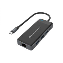 CONCEPTRONIC 7-1 docking station USB-C- 2xHDMI / 3xUSB-A / GbE / + 25cm gr CONCEPTRONIC 7-1 docking station USB-C- 2xHDMI / 3xUSB-A / GbE / + 25cm gr
