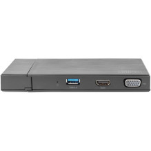 DIGITUS USB 3.0 įkrovimo stotelė su 7 prievadais, kelioninė DIGITUS USB 3.0 įkrovimo stotelė su 7 prievadais, kelioninė