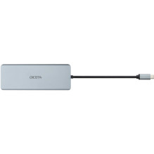 Dicota USB-C 13-in-1 Prijungimo stotis 4K HDMI / DP PD 100W Dicota USB-C 13-in-1 Prijungimo stotis 4K HDMI / DP PD 100W