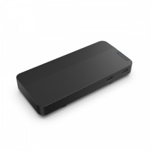 Lenovo USB-C dviejų ekranų kelioninė įkrovimo stotelė / replikatorius Lenovo USB-C dviejų ekranų kelioninė įkrovimo stotelė / replikatorius