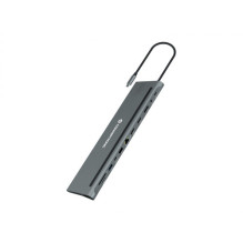 USB-C prijungimo stotelė / replikatorius Conceptronic (DONN17G) USB-C prijungimo stotelė / replikatorius Conceptronic (DONN17G)