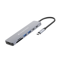 CONCEPTRONIC 7-1 dokstacija USB-C- HDMI / USB-C / 2xUSB-A / + 25cm gr CONCEPTRONIC 7-1 dokstacija USB-C- HDMI / USB-C / 2xUSB-A / + 25cm gr