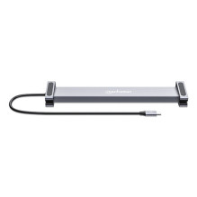 Manhattan 190398 vadu dokstacija USB 3.2 Gen 1 (3.1 Gen 1) Type-C Grey Manhattan 190398 vadu dokstacija USB 3.2 Gen 1 (3.1 Gen 1) Type-C Grey