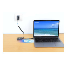 MANHATTAN USB-C PD uz dubultu HDMI monitora adapteri 4K 60Hz MANHATTAN USB-C PD uz dubultu HDMI monitora adapteri 4K 60Hz