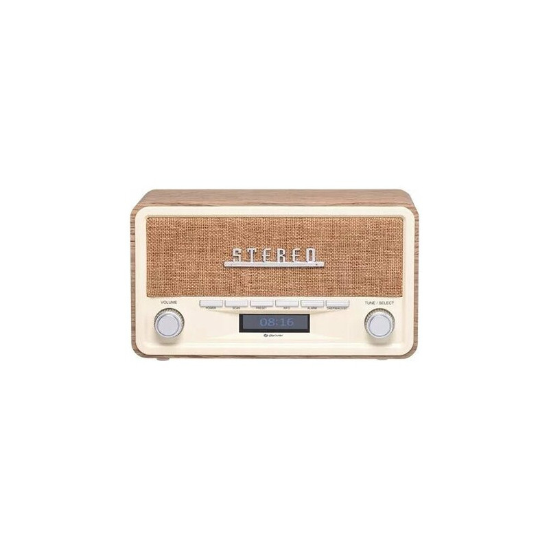 Radio Denver retro Radio Denver DAB-18 light wood