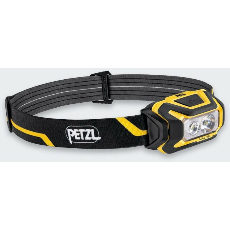 Petzl headlamp Petzl ARIA 2R BLACKYELLOW