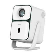 Wanbo Projector T2 Ultra Portable Full HD 1080P, Android TV 11 with 120 degree Gimbal Mount, White EU