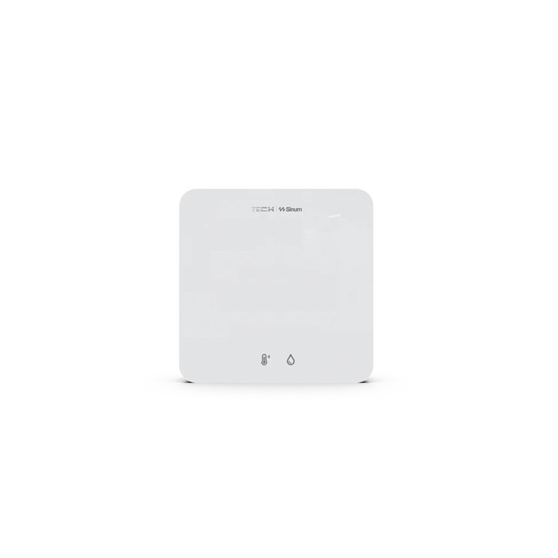 Wired temperature and humidity sensor white C-S1M Tech Controllers