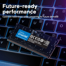 Crucial 16GB 1x16GB 5600MHz DDR5 CL46 SODIMM Crucial 16GB 1x16GB 5600MHz DDR5 CL46 SODIMM