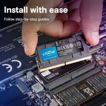 Crucial SODIMM laptop memory, DDR5, 32 GB, 5600 MHz, CL46 (CT32G56C46S5)
