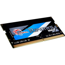 Atmiņa portatīvajam datoram G.Skill Ripjaws, SODIMM, DDR4, 4 GB, 2400 MHz, CL16 (F4-2400C16S-4GRS) Atmiņa portatīvajam datoram G.Skill Ripjaws, SODIMM, DDR4, 4 GB, 2400 MHz, CL16 (F4-2400C16S-4GRS)