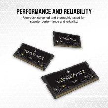 SO DDR4 16GB PC 3200 CL22 CORSAIR VENGEANCE Black retail SO DDR4 16GB PC 3200 CL22 CORSAIR VENGEANCE Black retail