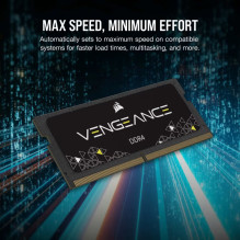 Corsair Vengeance DDR4 16GB 3200MHz SO-DIMM SODIMM (CMSX16GX4M1A3200C22) Corsair Vengeance DDR4 16GB 3200MHz SO-DIMM SODIMM (CMSX16GX4M1A3200C22)