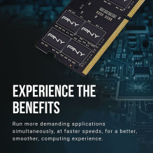 Atmiņa portatīvajam datoram PNY PNY Performance atmiņas modulis 8 GB 1 x 8 GB DDR4 260-pin SO-DIMM Atmiņa portatīvajam datoram PNY PNY Performance atmiņas modulis 8 GB 1 x 8 GB DDR4 260-pin SO-DIMM