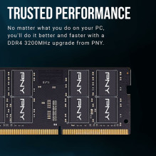 Atmiņa portatīvajam datoram PNY PNY Performance atmiņas modulis 8 GB 1 x 8 GB DDR4 260-pin SO-DIMM Atmiņa portatīvajam datoram PNY PNY Performance atmiņas modulis 8 GB 1 x 8 GB DDR4 260-pin SO-DIMM